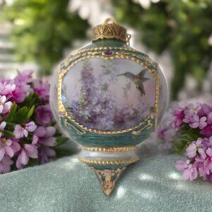 Delphinium Garden Lena Liu Treasury Jeweled Hummingbirds Collection Replacement